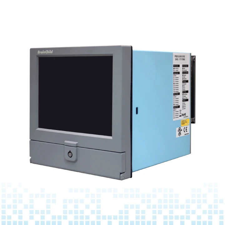 
High Accuracy 6 Channels universal paperless recorder with 90~250 VAC, 50/60 Hz, Math, Basic Software 