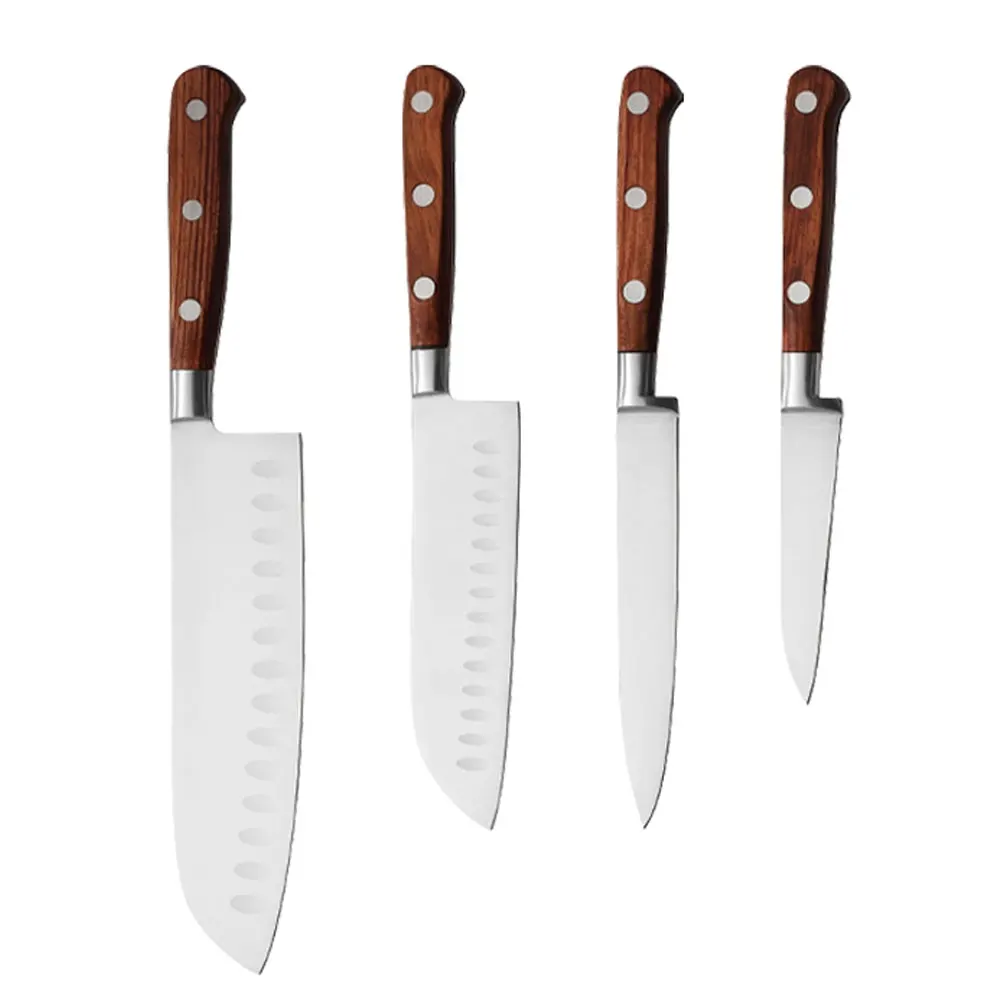  Из нержавеющей стали нож шеф-повара набор OEM 8-дюймовый поварский для резки мяса кухонная утварь тесак кухонных керамических ножей