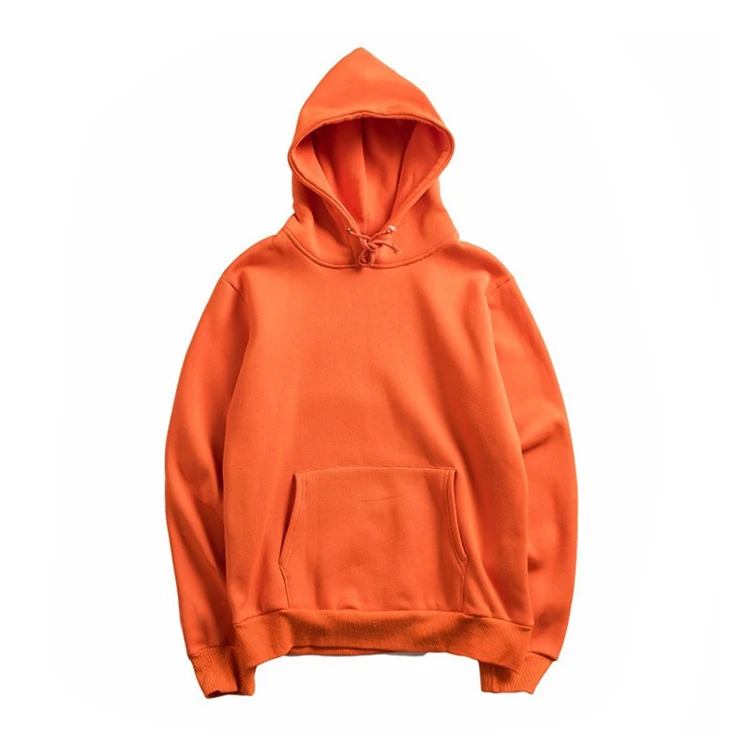 Professional Customized Bulk Sublimated Unisex Polyester Pullover Blank Hoodies