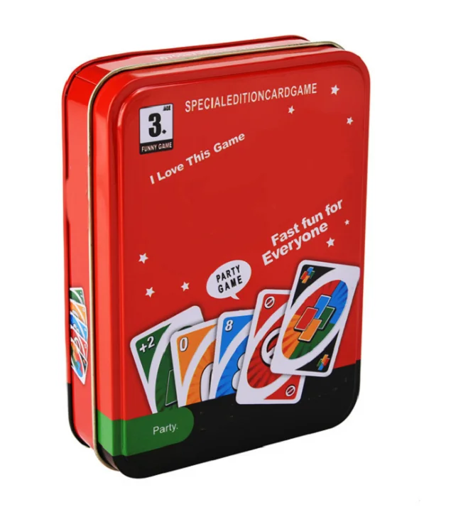 Amazon top seller play fun party game poker card unoes cards juego custom unoes card game