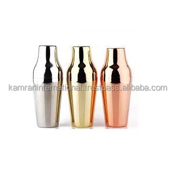 Silver Cocktail Shaker With Shaker custom made salt and pepper shakers Hotel & Restaurant Decorative