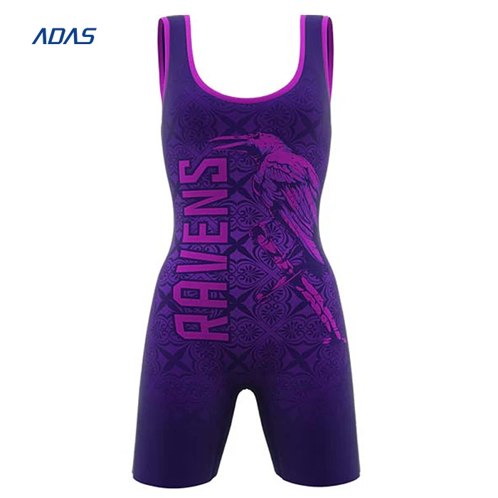 Silky Smooth Stretch Material Wrestling Men Singlet Professional Athletic Wrestling Singlet Sublimated Designs Wrestling Singlet