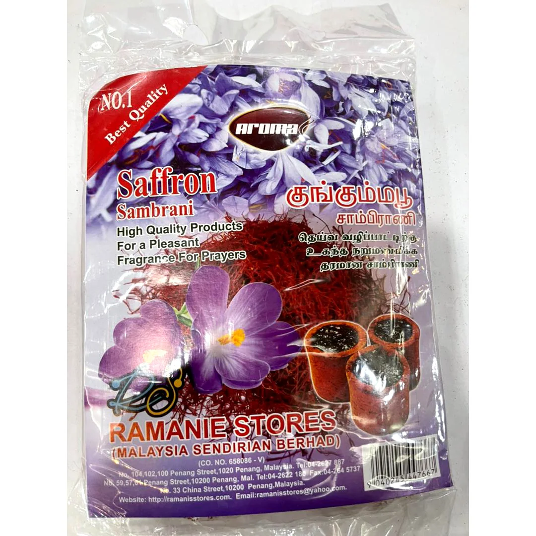 
Ароматические цилиндрические благовония для молитвы Sambrani с шафраном высокого качества 