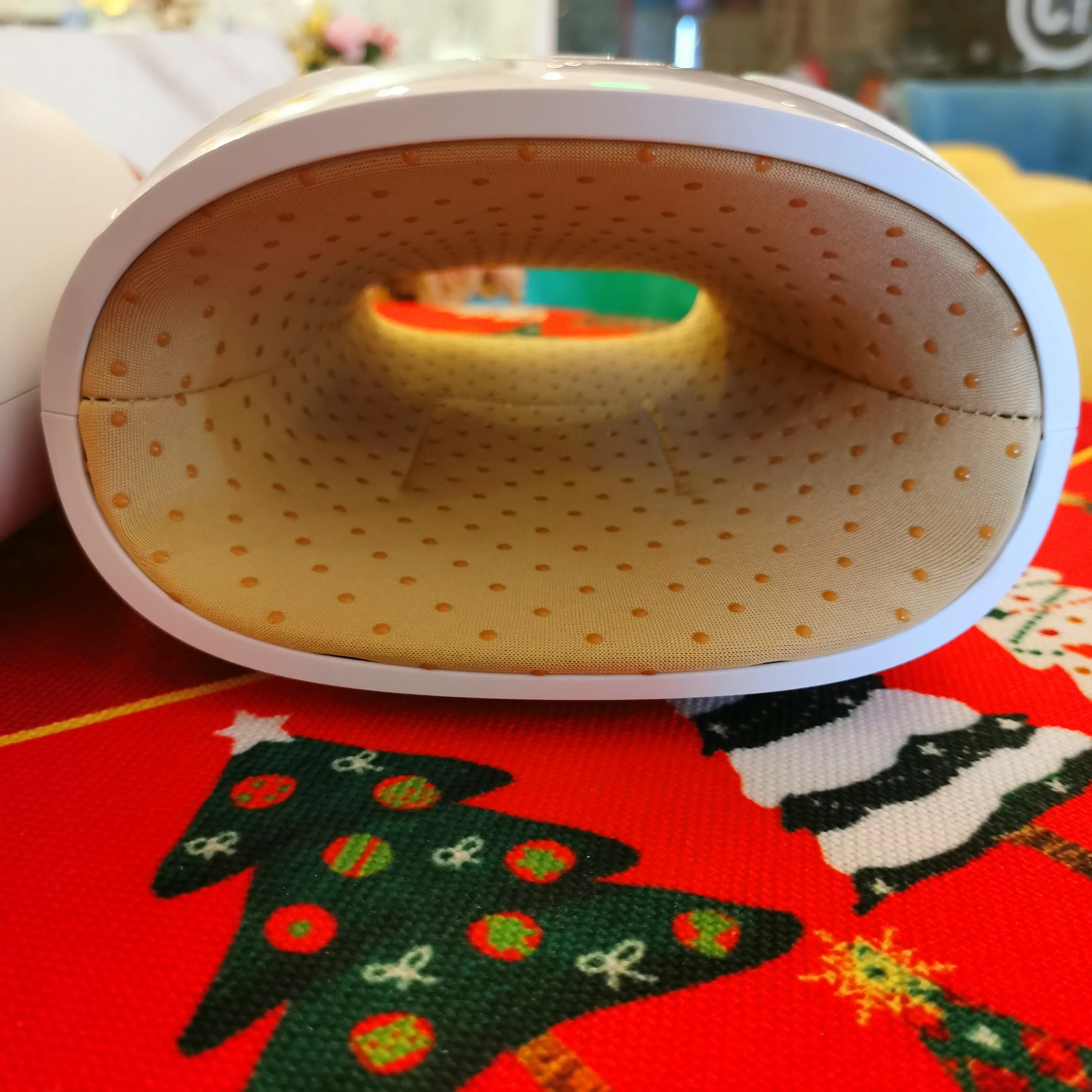 2022 hand therapy massager Acupressure cordless wireless Electric Air Compression heat Pain Relief Palm fingers Hand Massager