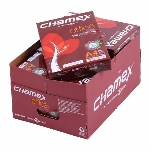 A4 70gsm 75gsm 80gsm / Papel Resma Chamex Multi A4 75g Office papers