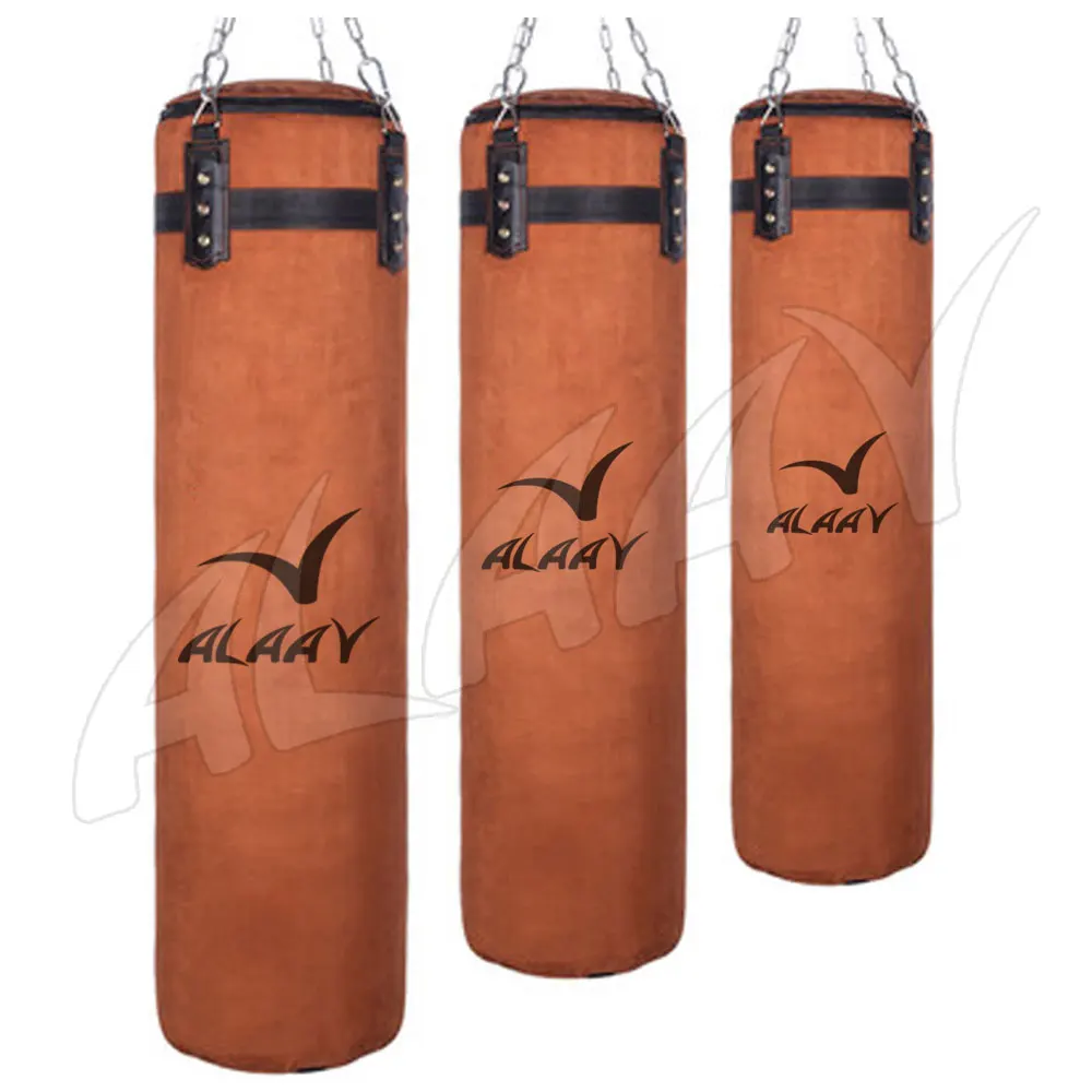 Cowhide Kick Boxing Stand Bag Adult MMA Muay Boxing Punching Bag