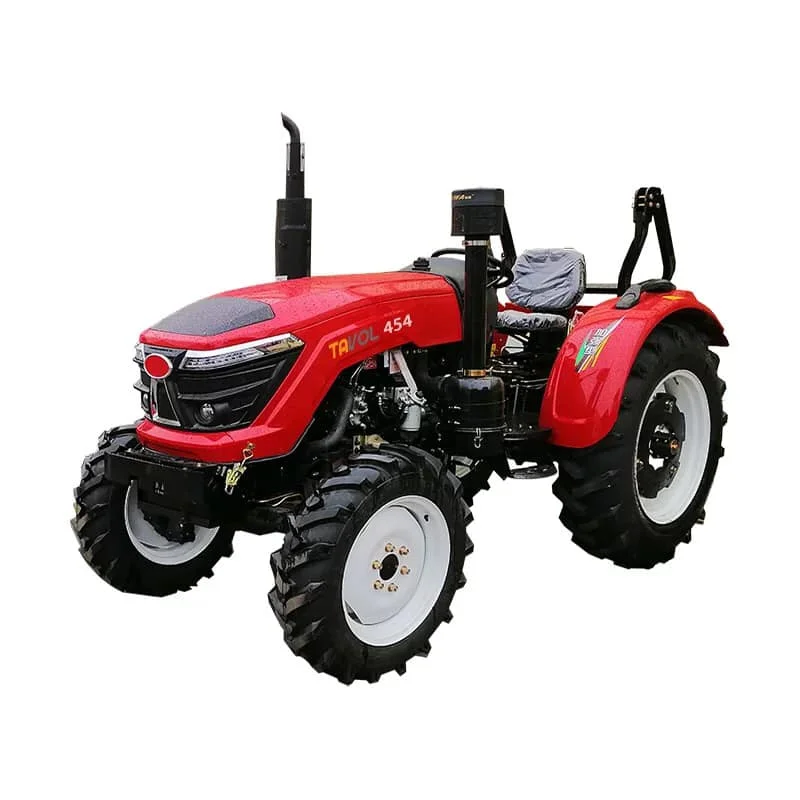 4WD Agricultural Wheel Farm Tractor Small Mini Compact Garden Tractors with ISO Ce for sale