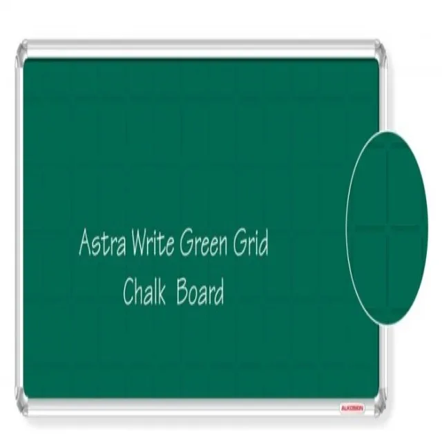 
 Доски для письма Astra Chrome (доска для письма мелом с зеленой сеткой) ATRWCG  