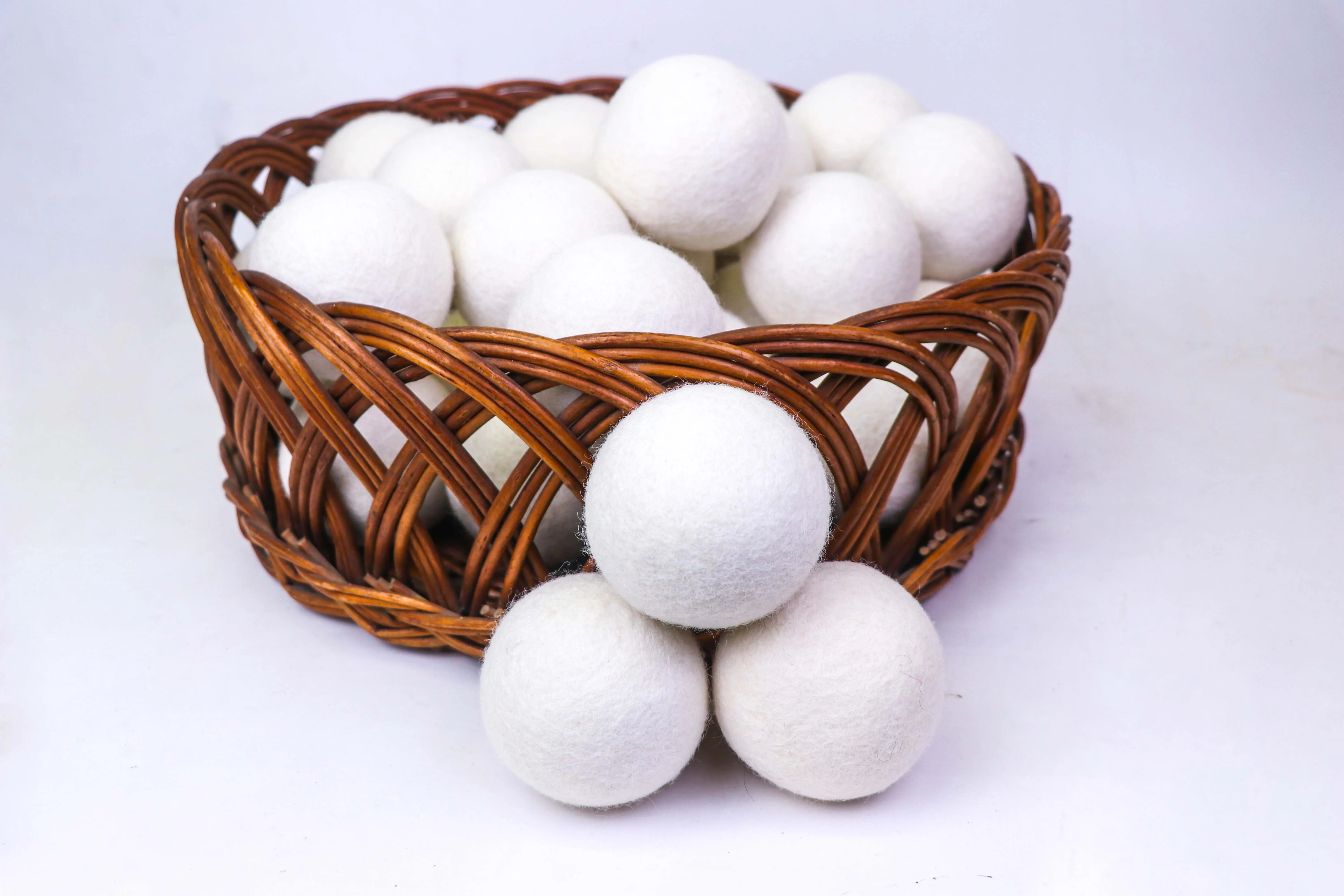 Top selling Felt balls handmade dryer laundry washing machine balls reusable wool balls