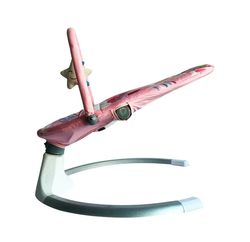 
fancy backrest recline easy travel portable toy bar include touch panel and Remote Control baby swing for toddler and newborns 