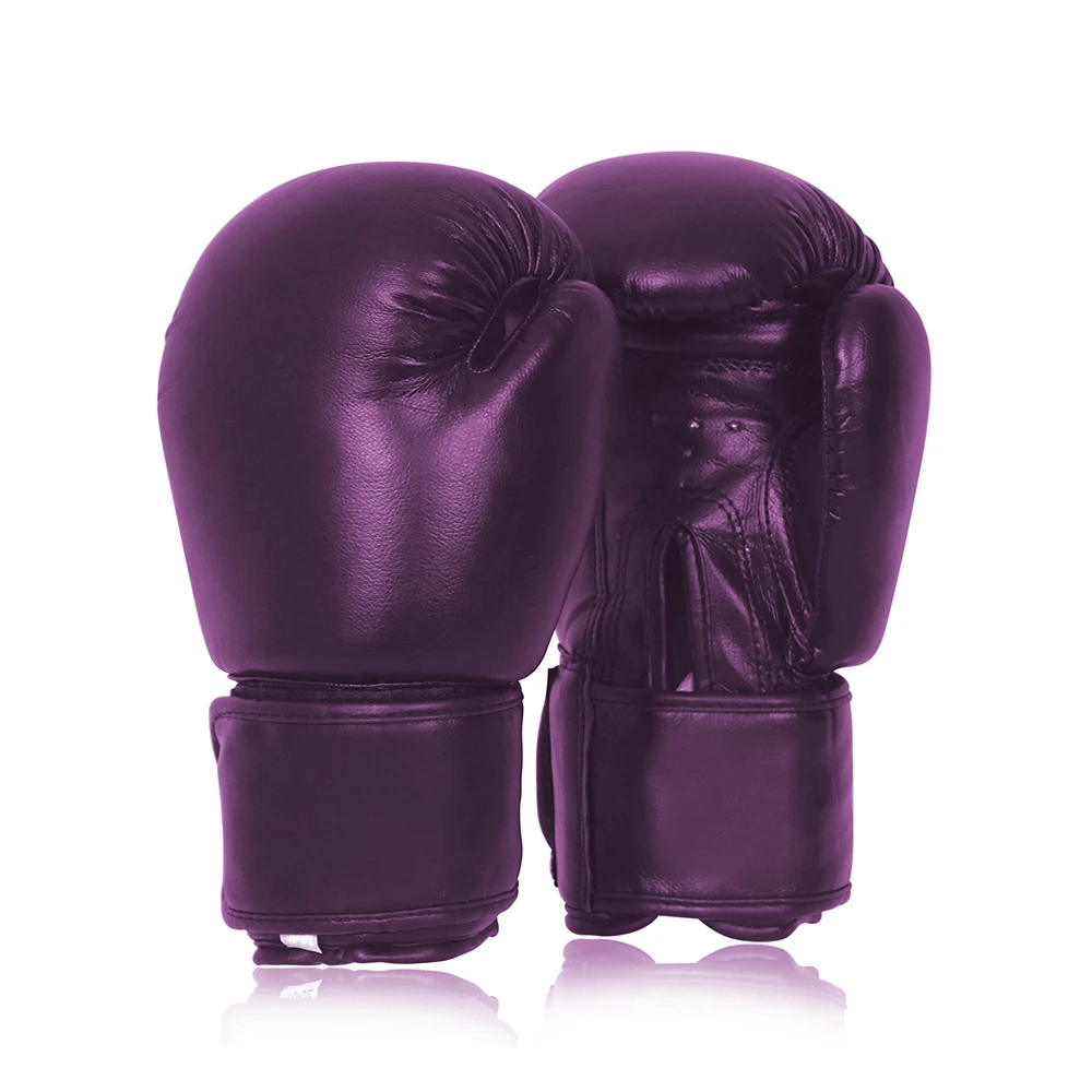 Top Quality Cowhide Leather Material Made New Latest Design Men Training Boxing Punching Gloves