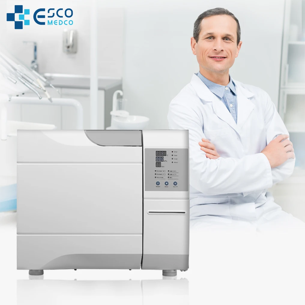 Dental Laboratory Table Top Class B Automatic Steam Esterilizador  Autoclave Machine Price Manufacturers