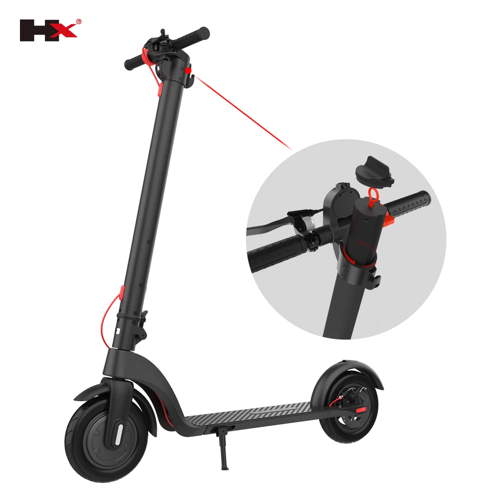 HX X7 Electric scooter with detachable battery for adults