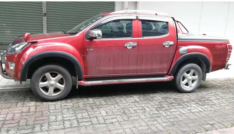 ABS CAR WHEEL ARCH FENDER FLARES for 4x4 wrangler jk jl pajero jimny navara d40 patrol y61 ranger land cruiser lc80 prado hilux