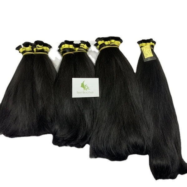 BAMBOOHAIR wholesale virgin Vietnamese hair, unprocessed Southeast Asia human , raw asian virgin hair