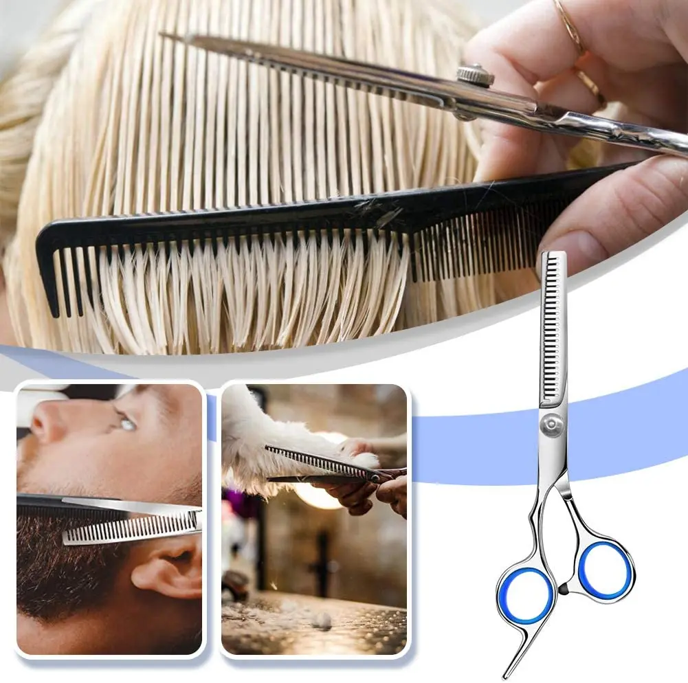 Ножницы для стрижки волос филировочные ножницы 6 7 дюйма из нержавеющей стали текстильные парикмахерские Профессиональные салонные