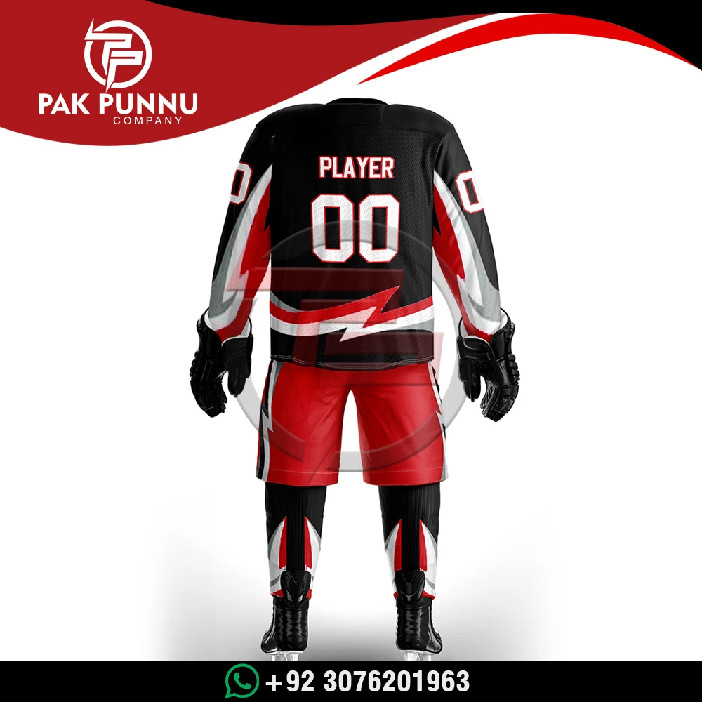 New arrived Low rate Best material ice hockey uniform wholesale supplier