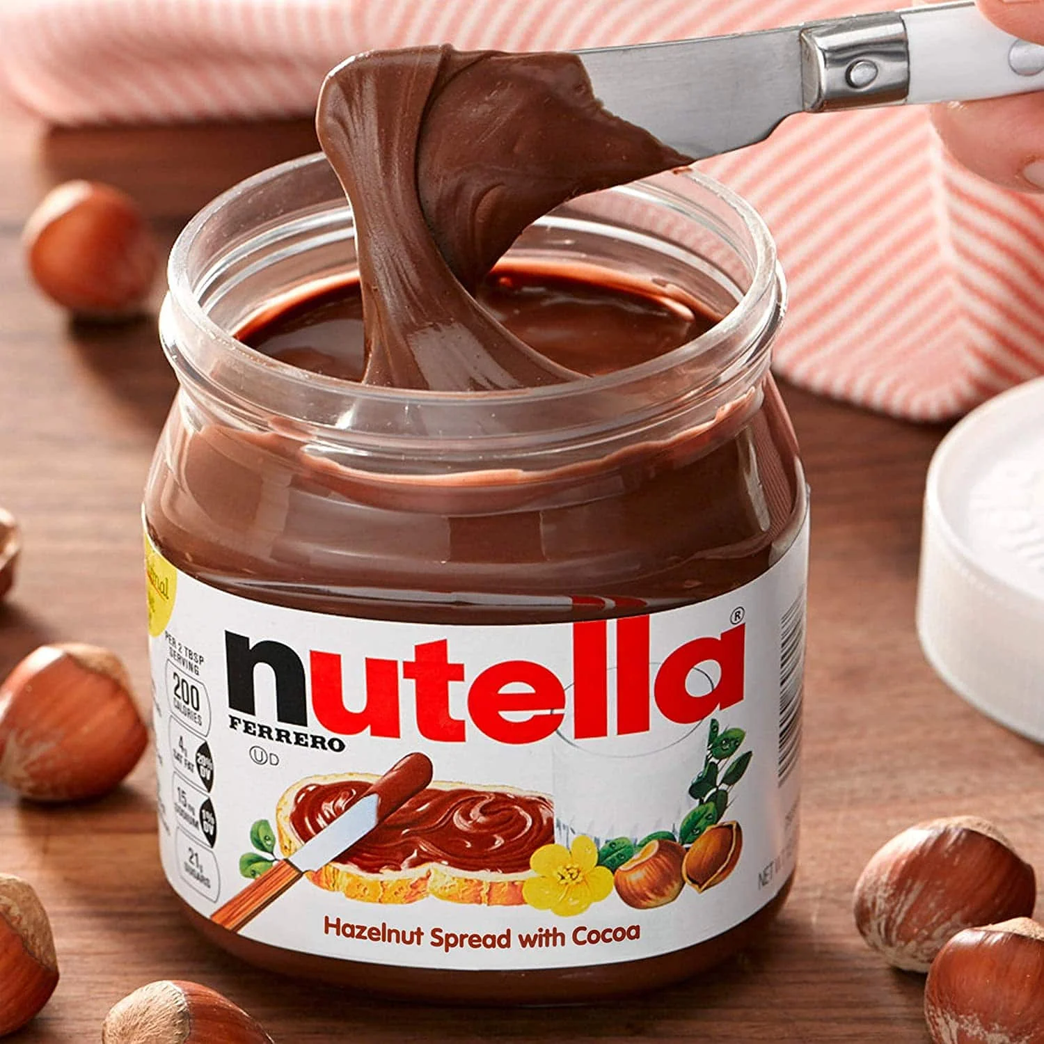  Шоколадный орех Nutella 450 г 750 и