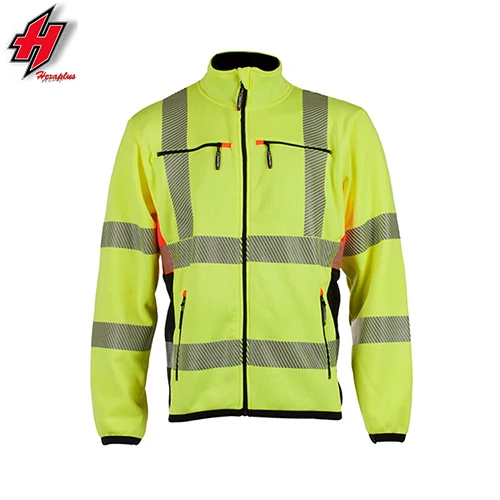 work jacket safety Wholesale Custom High Visibility FR Black Work Jacket