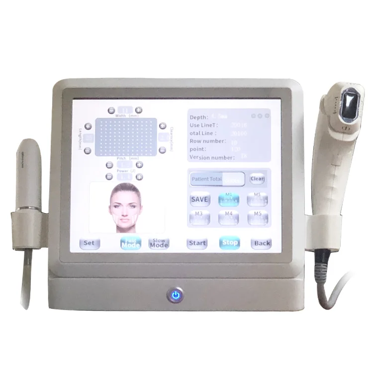 
2021 newest arrivals 12 lines 4d hifu ultrasonic weight loss body slimming machine mini cartridge handle gel face lift 