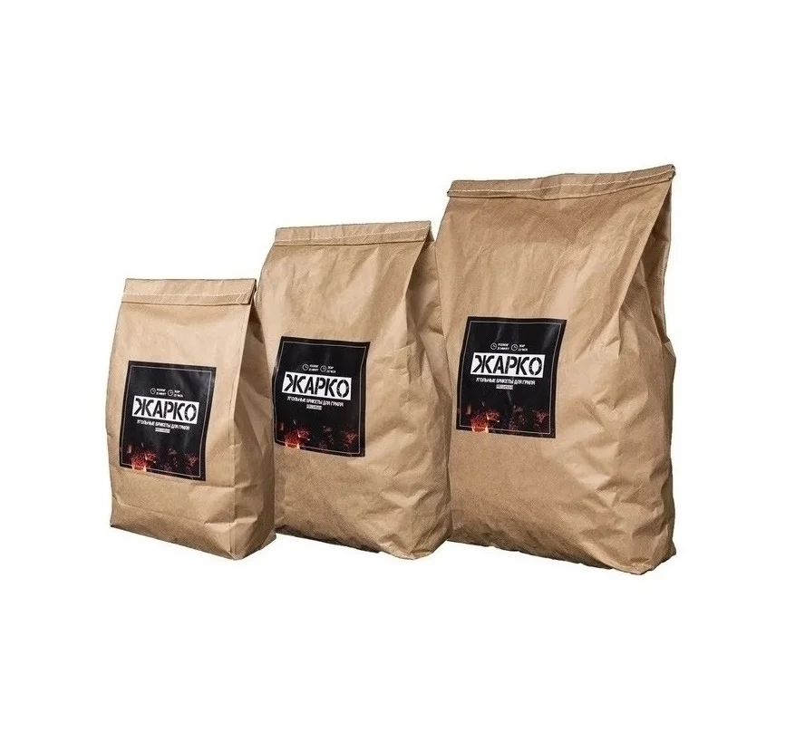 
 Русский натуральный уголь в брикетах  