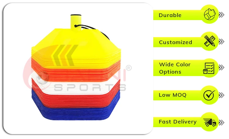 New Design Octagon Shape Training Marker Cones / Disc Markers Octagon from India