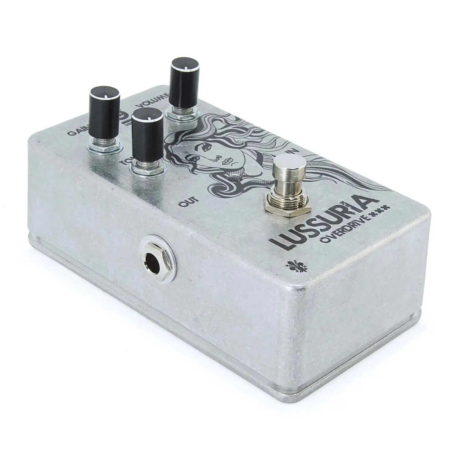 Guitar Accessories -  Hand Made Guitar pedal Lussuria Overdrive for Elettric Guitar - Made In Italy luxury fascion pedals