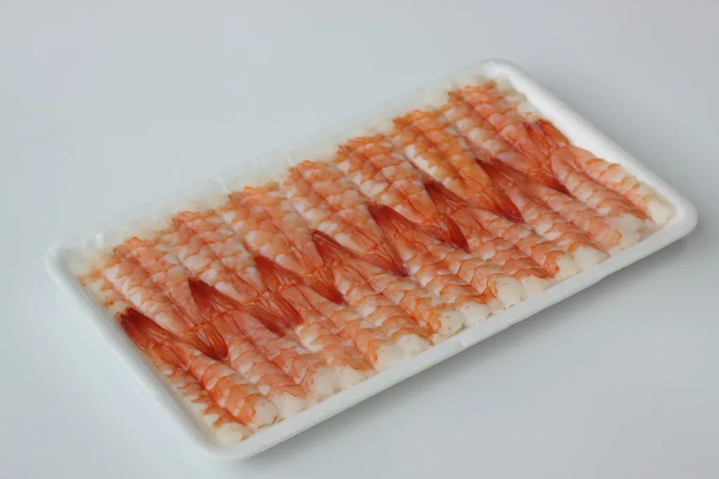 Wholesale Vietnam High Standard New Dish Delicious Vannamei sea foods and Frozen food Sushi Ebi in Shrimp