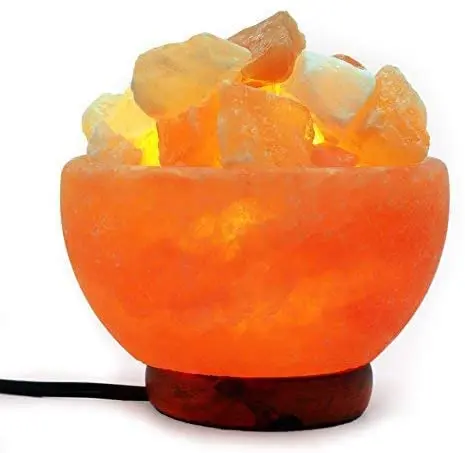 Himalayan Pink Bowl Salt Lamp useful for Decoration Lightening & Gift Purpose