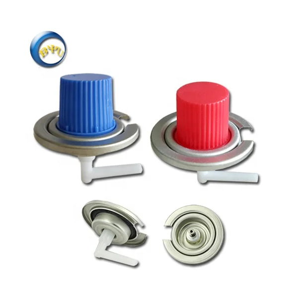 Butane Gas Valve LPG Gas Stove Aerosol Valve/ Portable Gas Stove Aerosol Valves for Aerosol Cans BYU GROUP