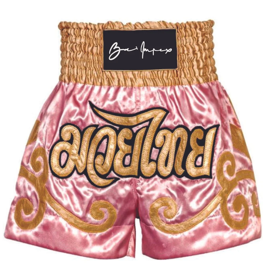 design your own men kick boxing shorts custom made muay thai shorts thailand