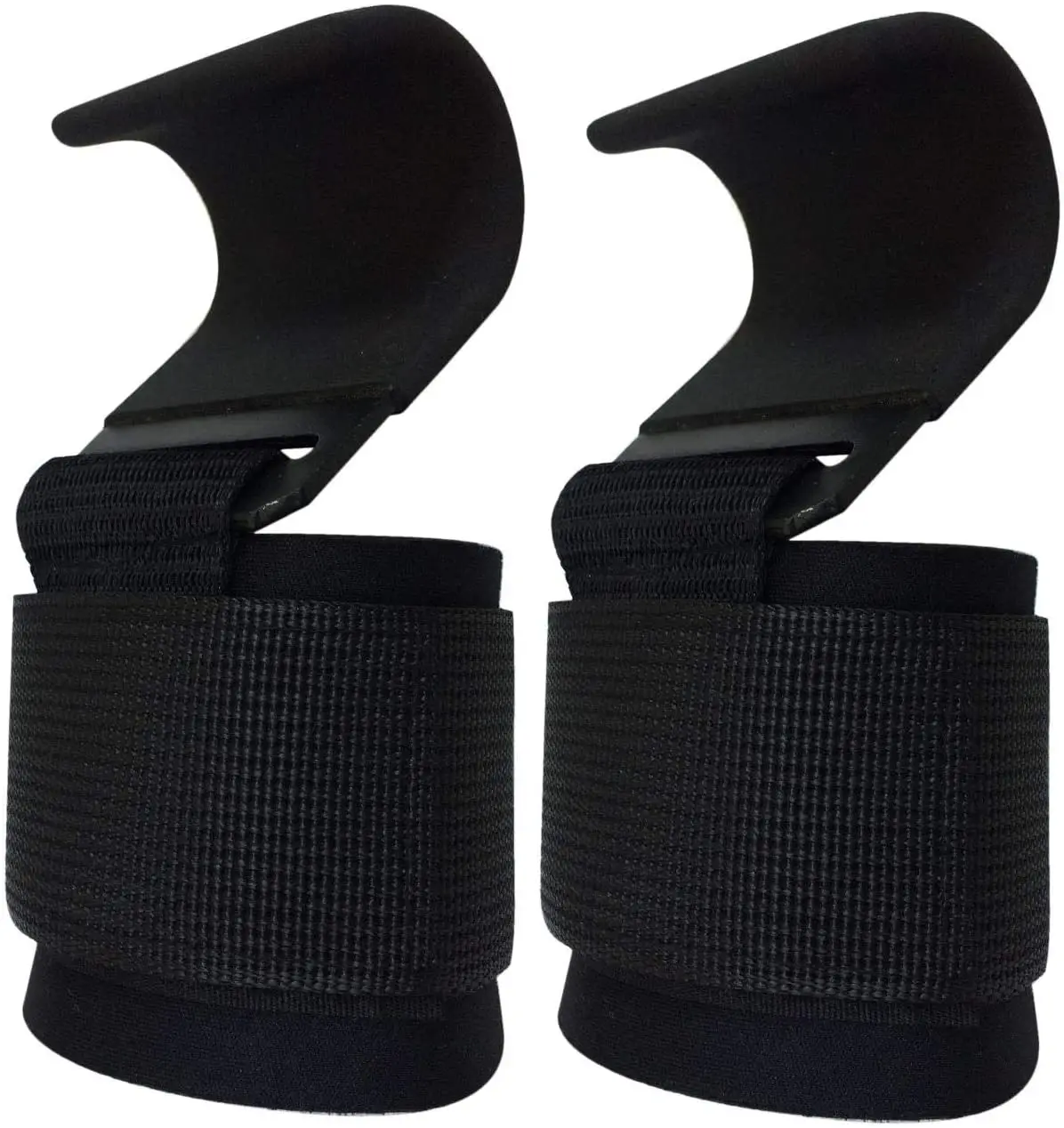 
Power Weight Lifting Training Gym Straps Hook bar Wrist Support Lift Gloves(Pair) 