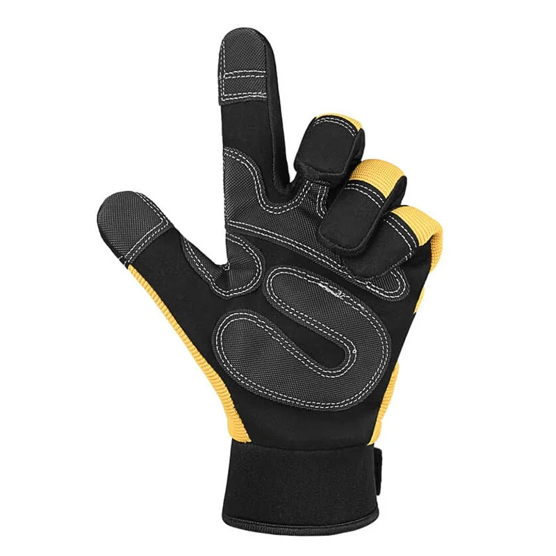 Good quality Manufacturers custom machine gloves cut resistant safety work waterproof mechanical gloves