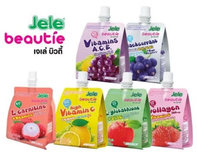 Желе фрукты Jele Beauty витамин C 200% низкие калории ежедневное