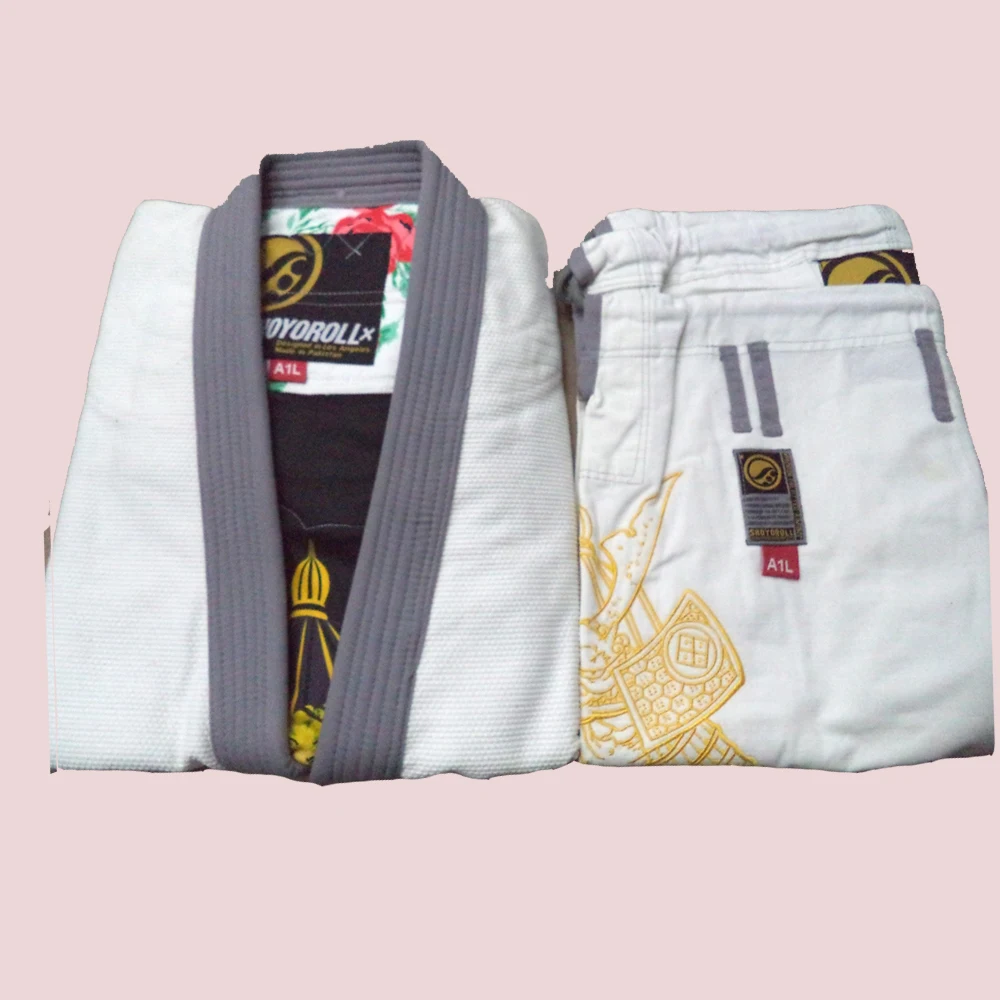 Shoyoroll Brazilian Jiu Jitsu Gi BJJ Gi for Men & Women Grappling gi Uniform Kimonos Ultra Light, Preshrunk, with White Belt