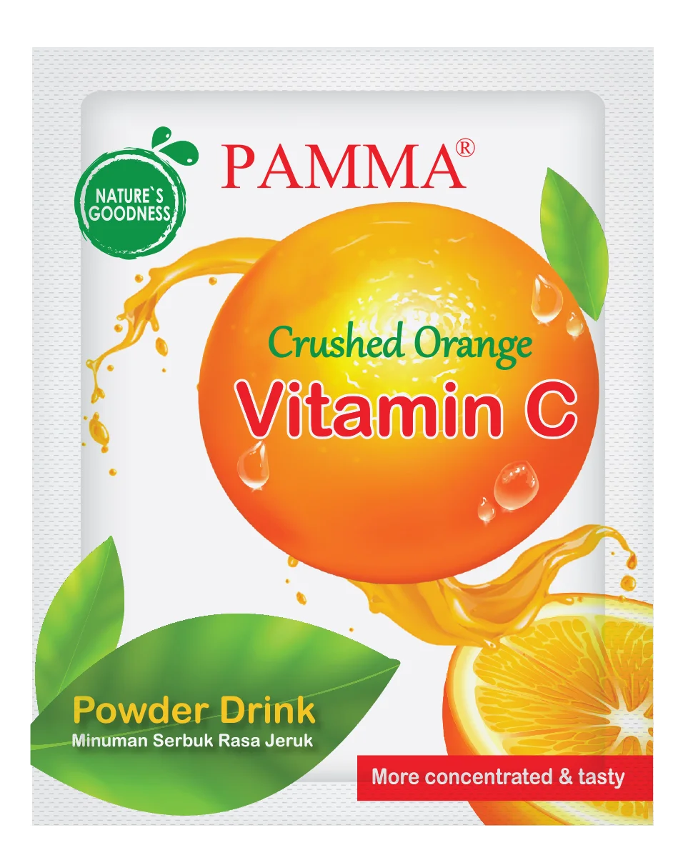 
PAMMA POWDER DRINK VITAMIN C ORANGE - 15 G 