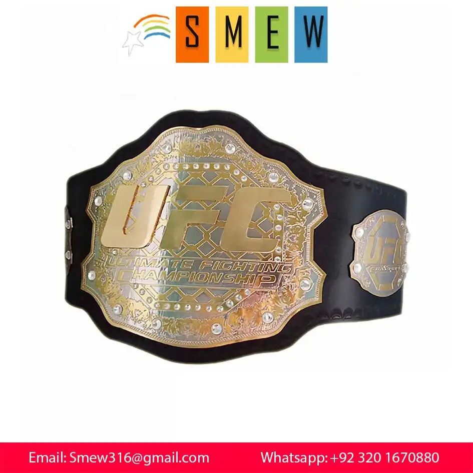 Manufacturer UFC Custom Championship Belts Custom Wrestling Championship Belts
