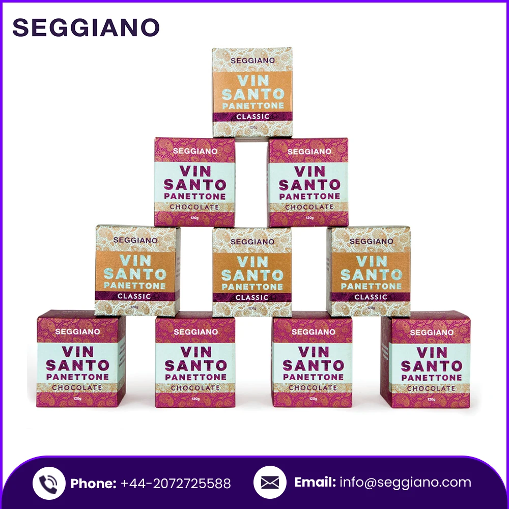 High Quality Panettone Cakes Seggiano Classic Vinsanto Panettone 120g