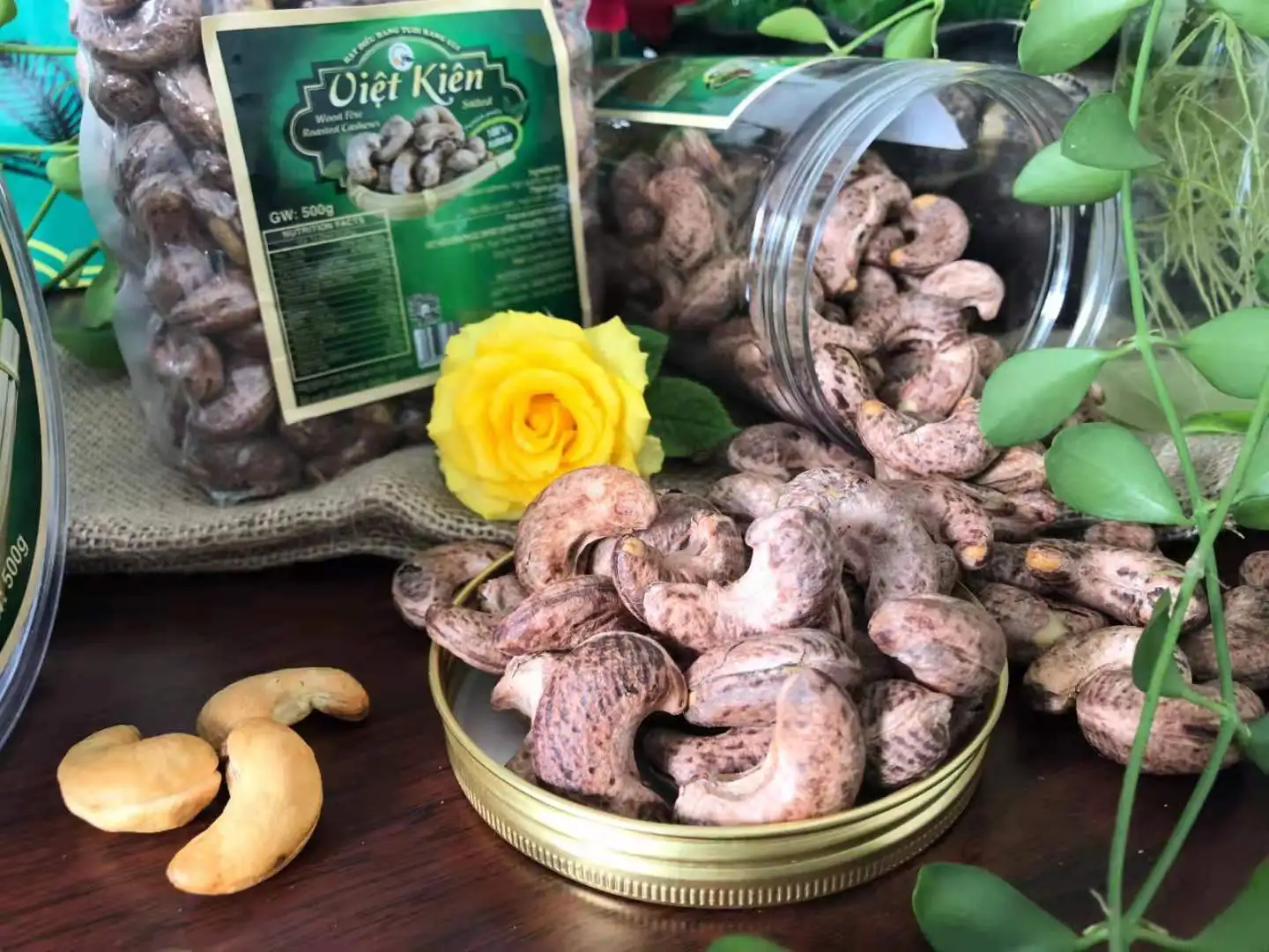 
hot sale 2021 roasted cashew A180 made in vietnam 500g/bOX 