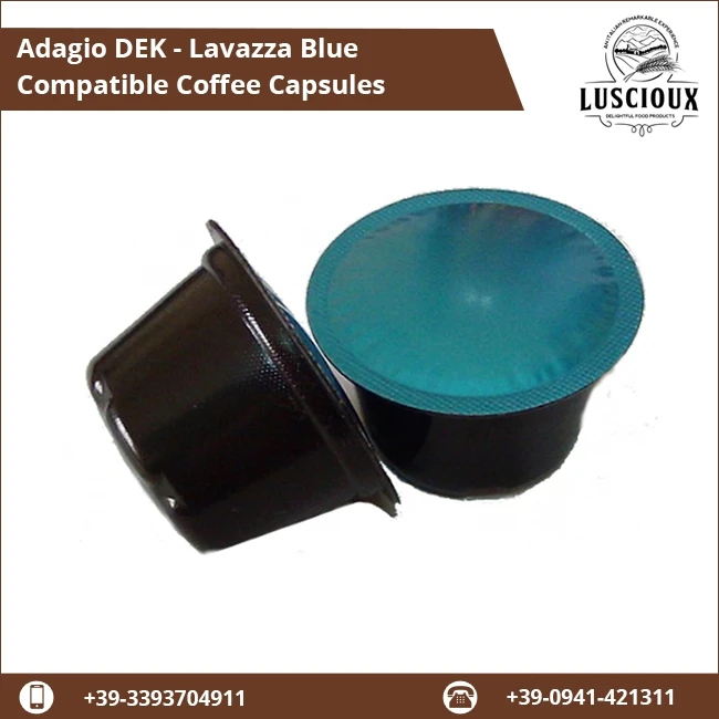 
Attractive Price Great Flavor Lavazza Blue Compatible Coffee Capsules for Sale 