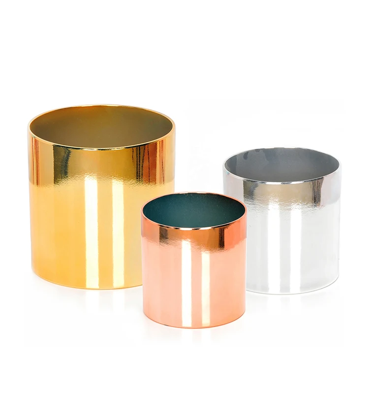 Latest Design Brass Metal Garden Metal Planter for Indoor Outdoor Decoration