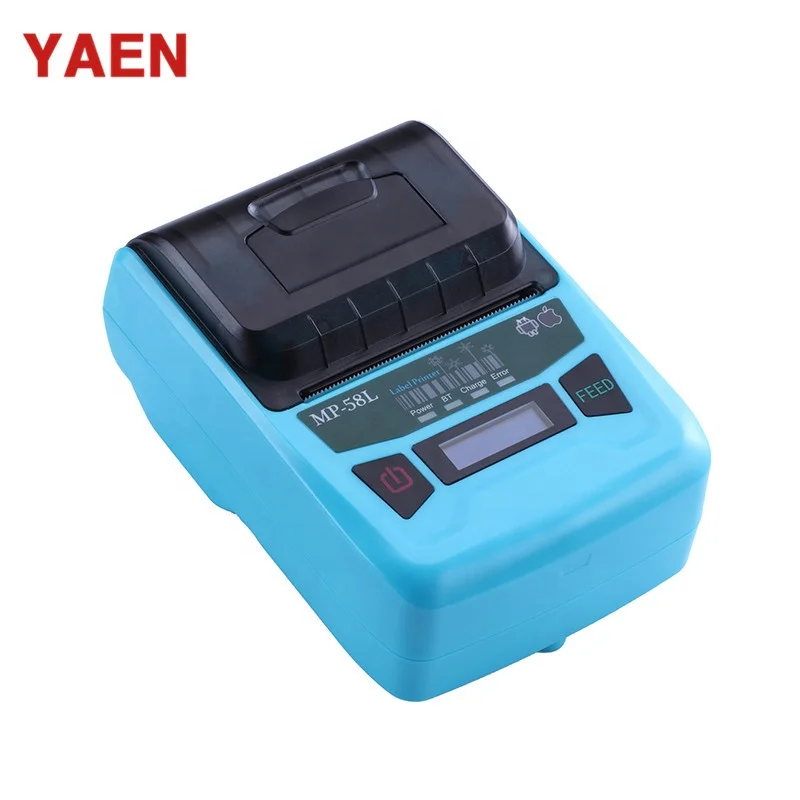 58mm Portable Thermal Blue tooth Mobile Printer Mini Android Printer Handheld Printer