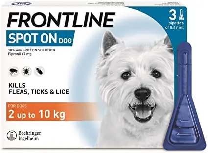 Frontline Plus Flea and Tick Treatment Dog Treatment Products