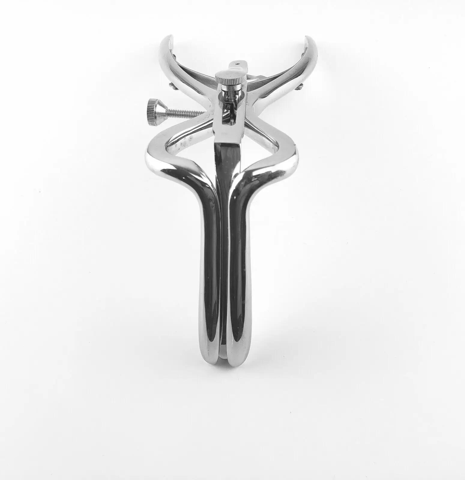 Металлический расширитель влагалища Анальный с 3 зубцами