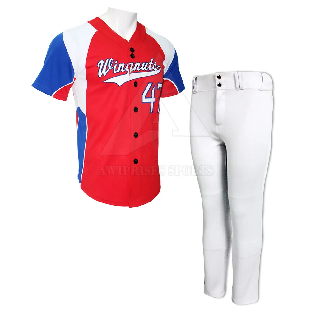 2022 Men baseball uniform Top quality custom sublimation baseball jersey fast Baseball Uniform