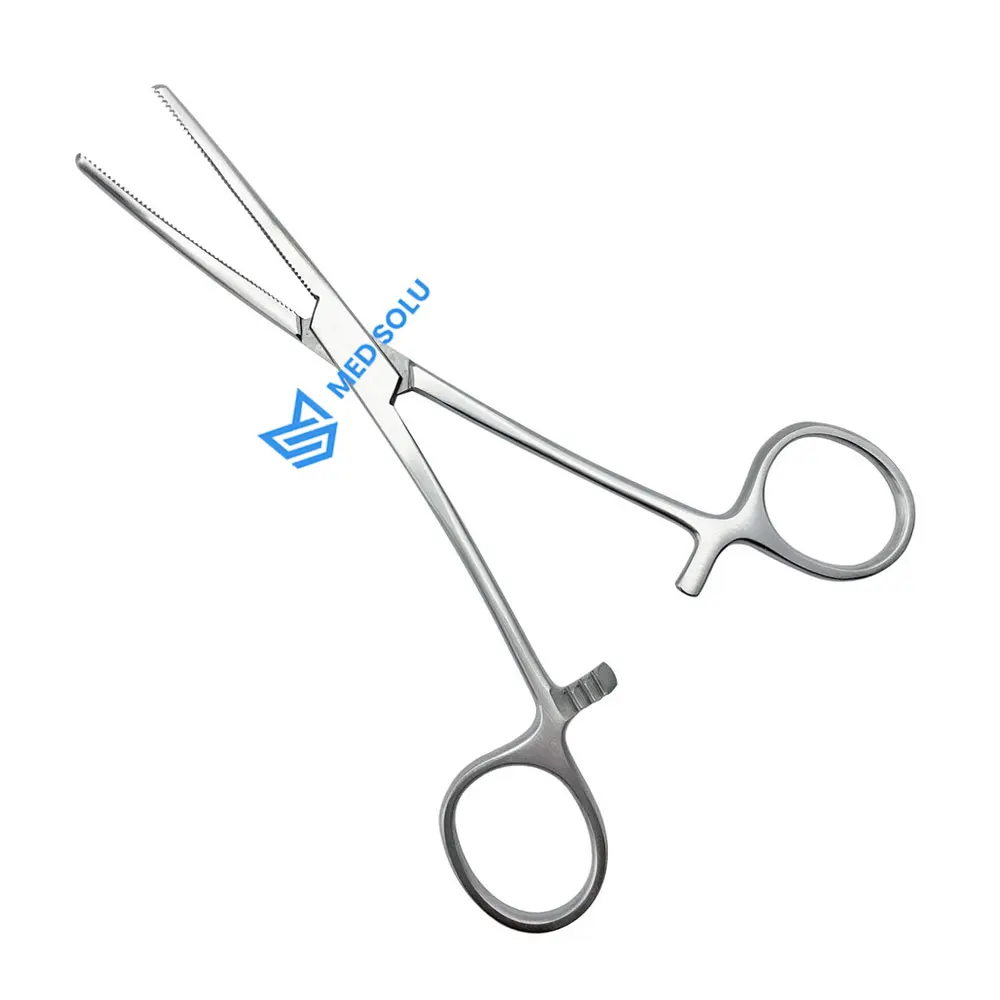 Stainless Steel Kelly Hemostatic Forceps Best Selling Surgical Hemostatic Forceps