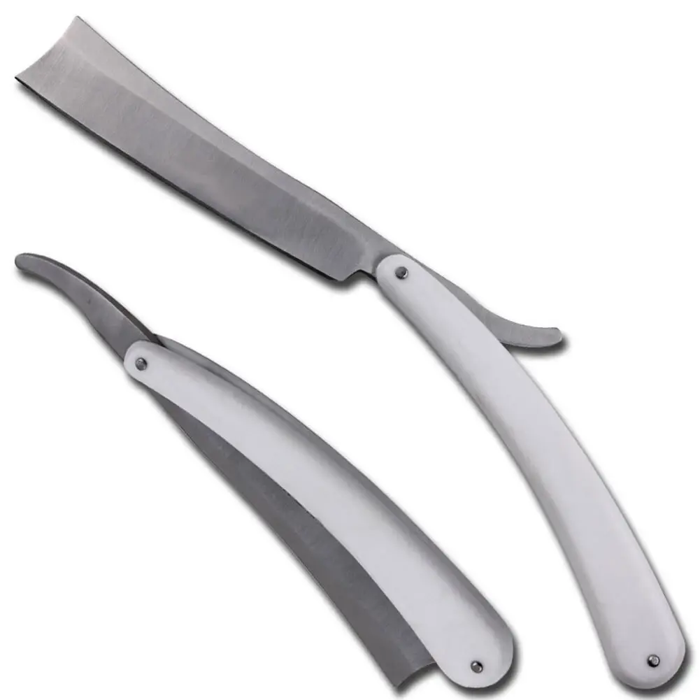 Металлическая складная ручка старая Бритва для парикмахера бритвенный нож инструменты удаления волос