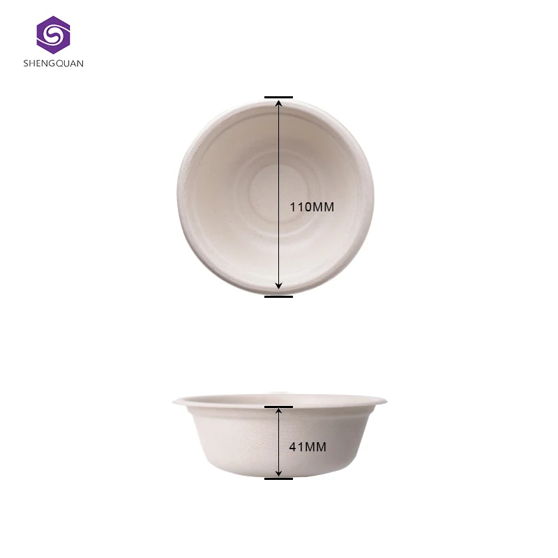  Профессиональное производство одноразовой целлюлозной чаши с крышкой