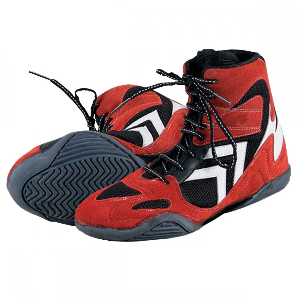 
2021 High Quality Professional Leather Boxing Shoes 
