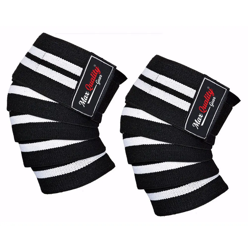 
Gym Adjustable Sports knee brace Elastic Support knee strap wraps for weightlifting knee wraps f 